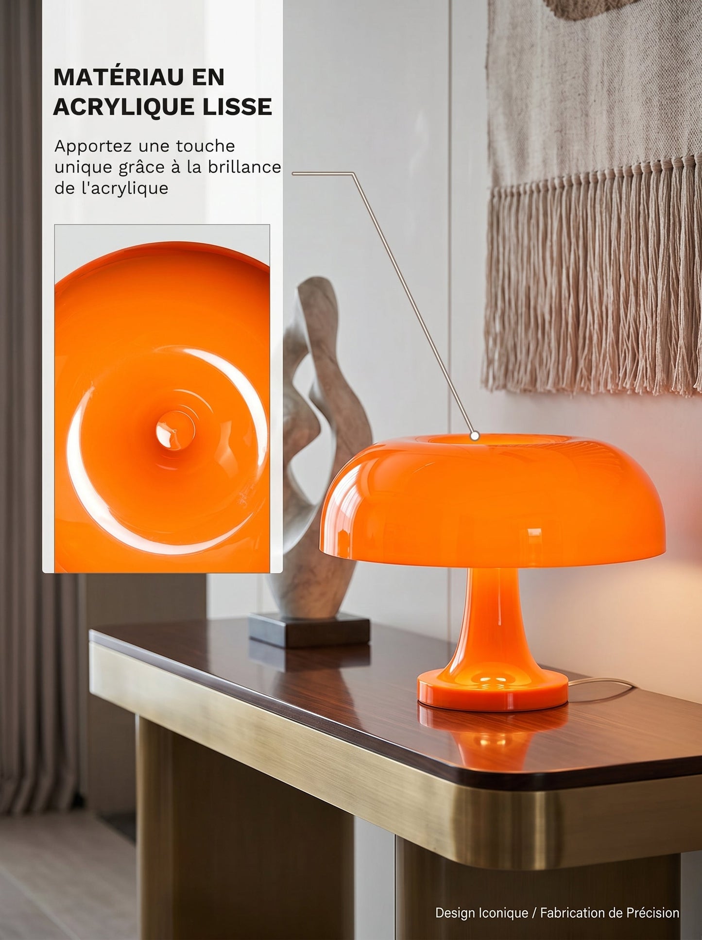 Lampe de Chevet Champignon - KEMINA