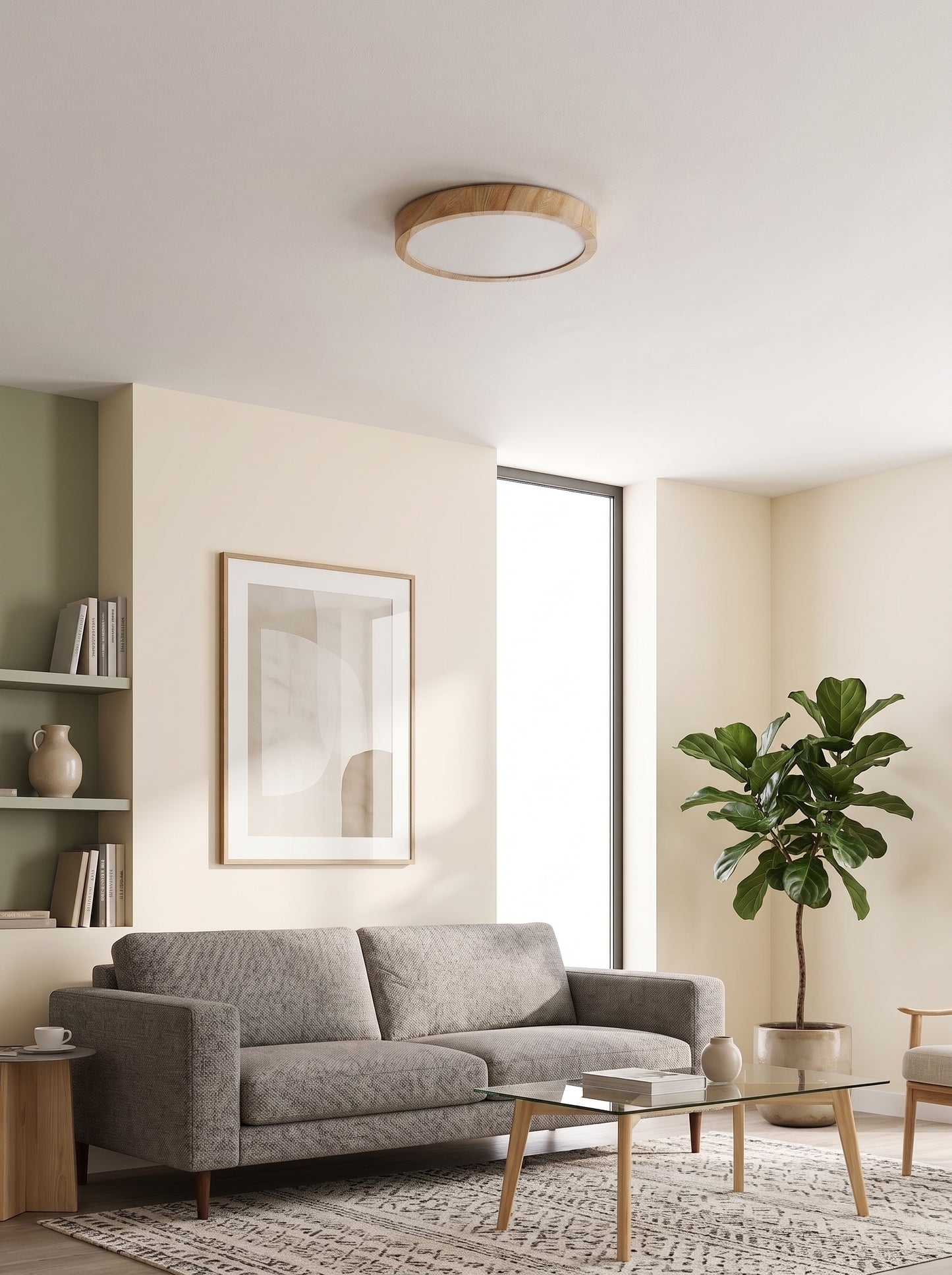Plafonnier LED Extra-Plat - AURA
