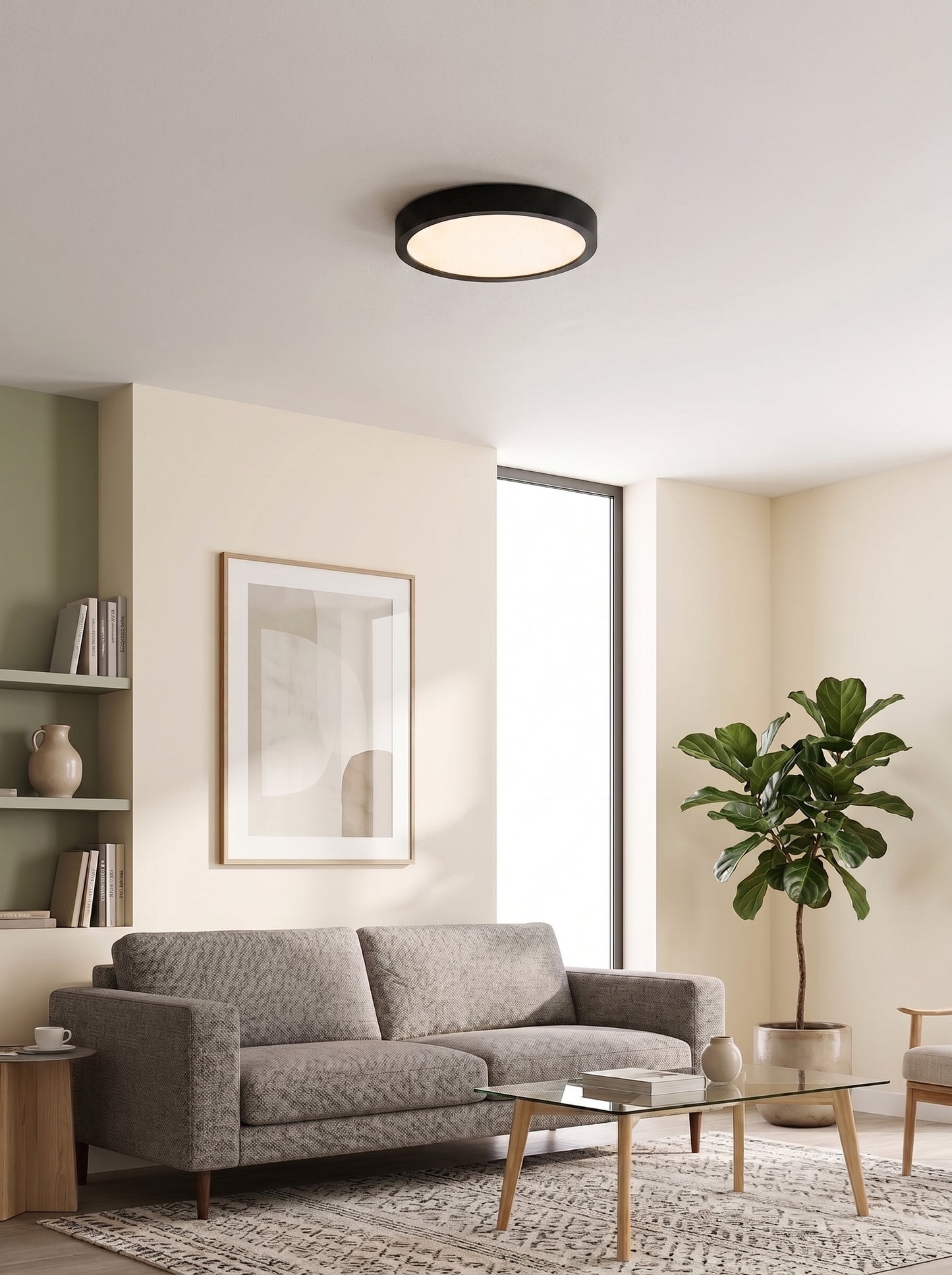 Plafonnier LED Extra-Plat - AURA