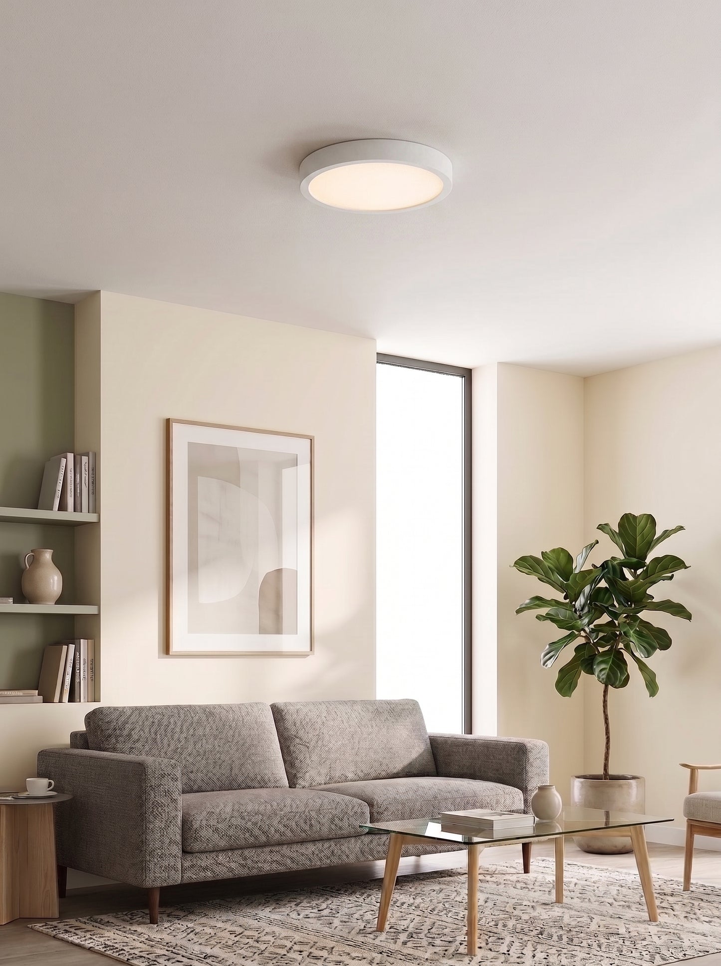 Plafonnier LED Extra-Plat - AURA