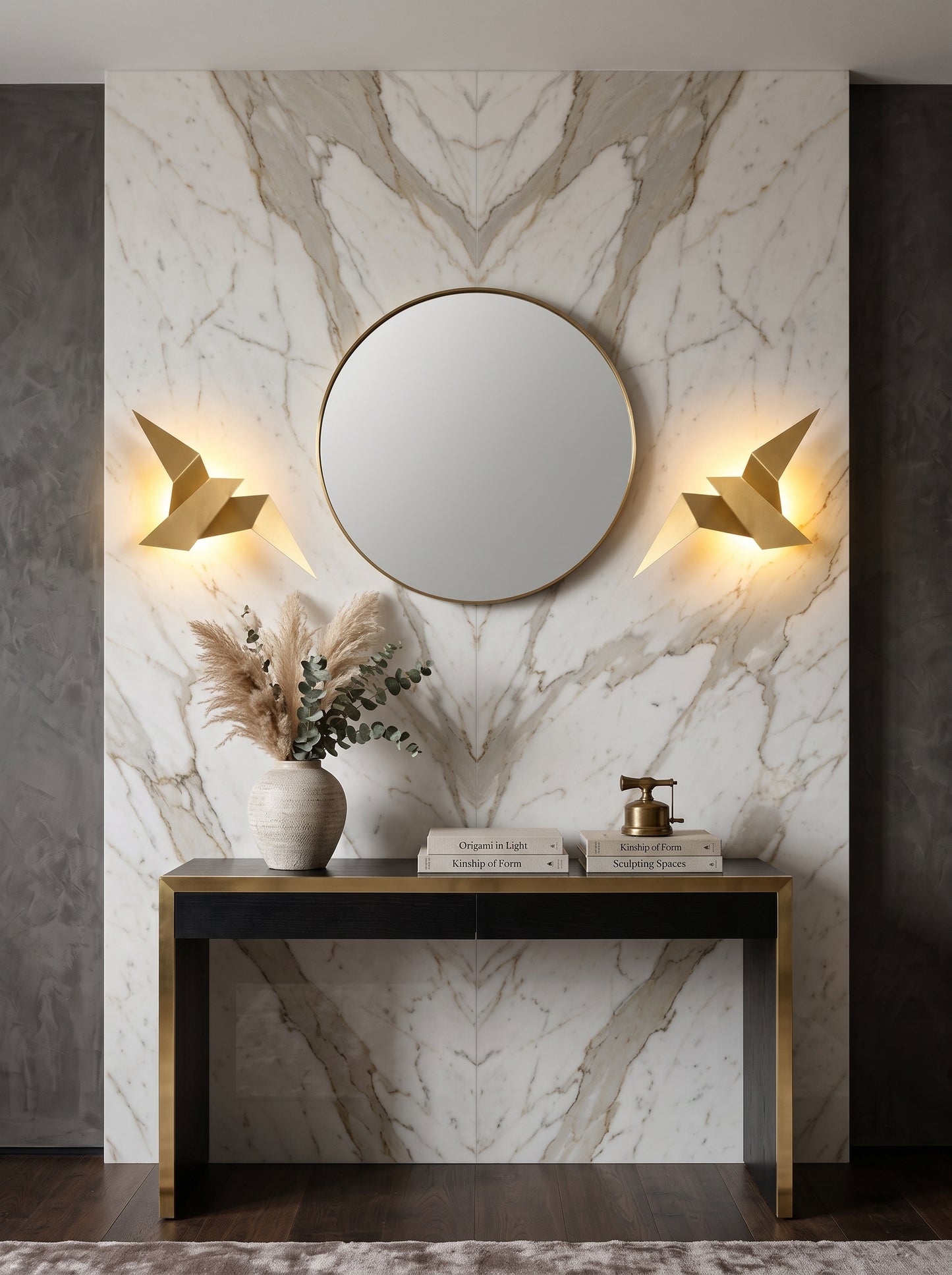 Applique Murale LED Design Oiseau Origami - AVISA