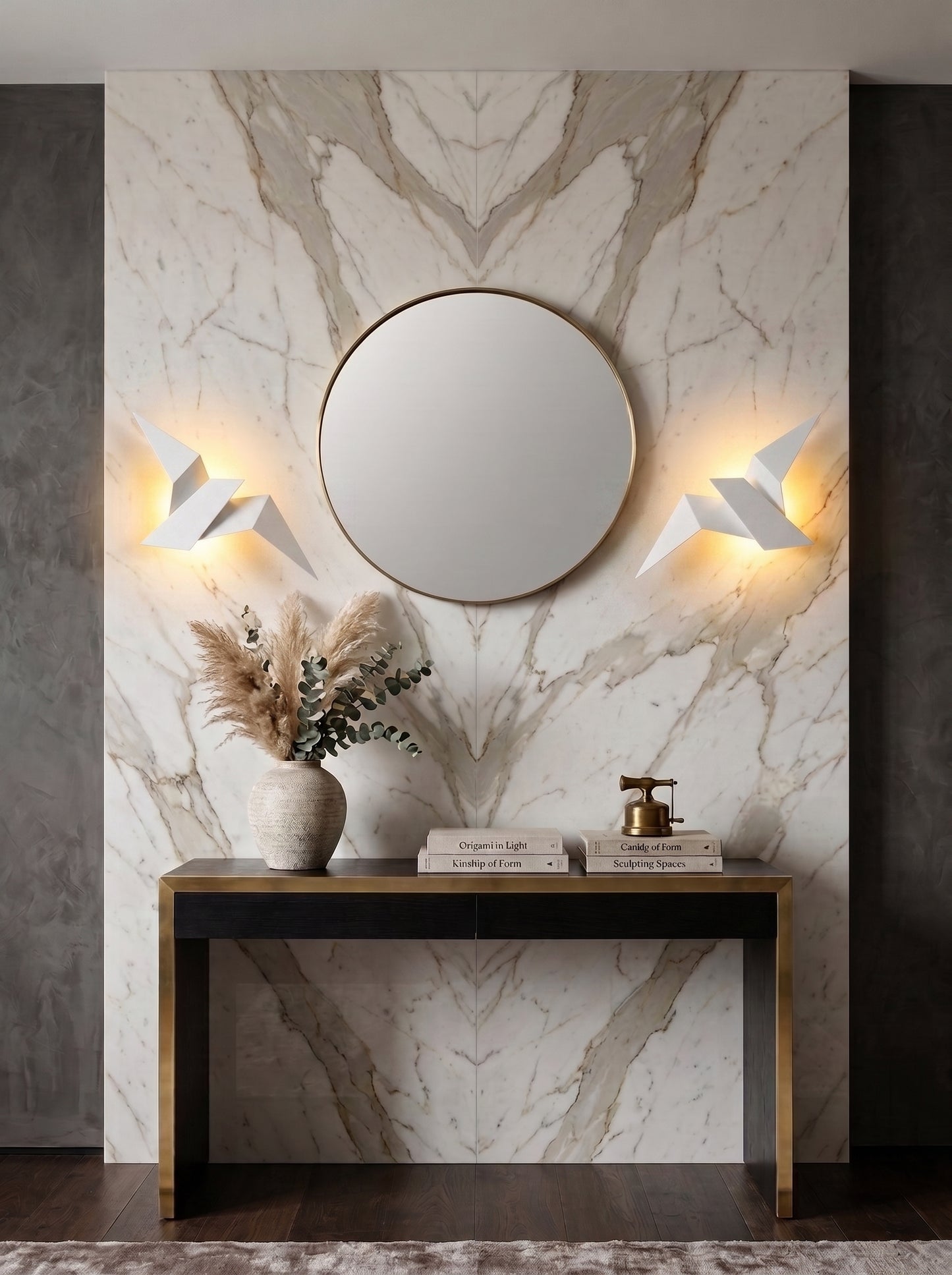 Applique Murale LED Design Oiseau Origami - AVISA