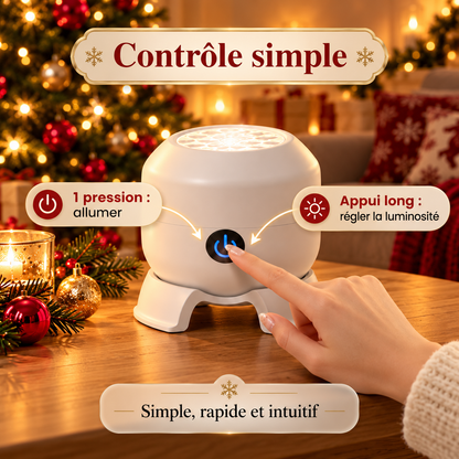 Noelia™ – Projecteur de Noël Magique à 360°