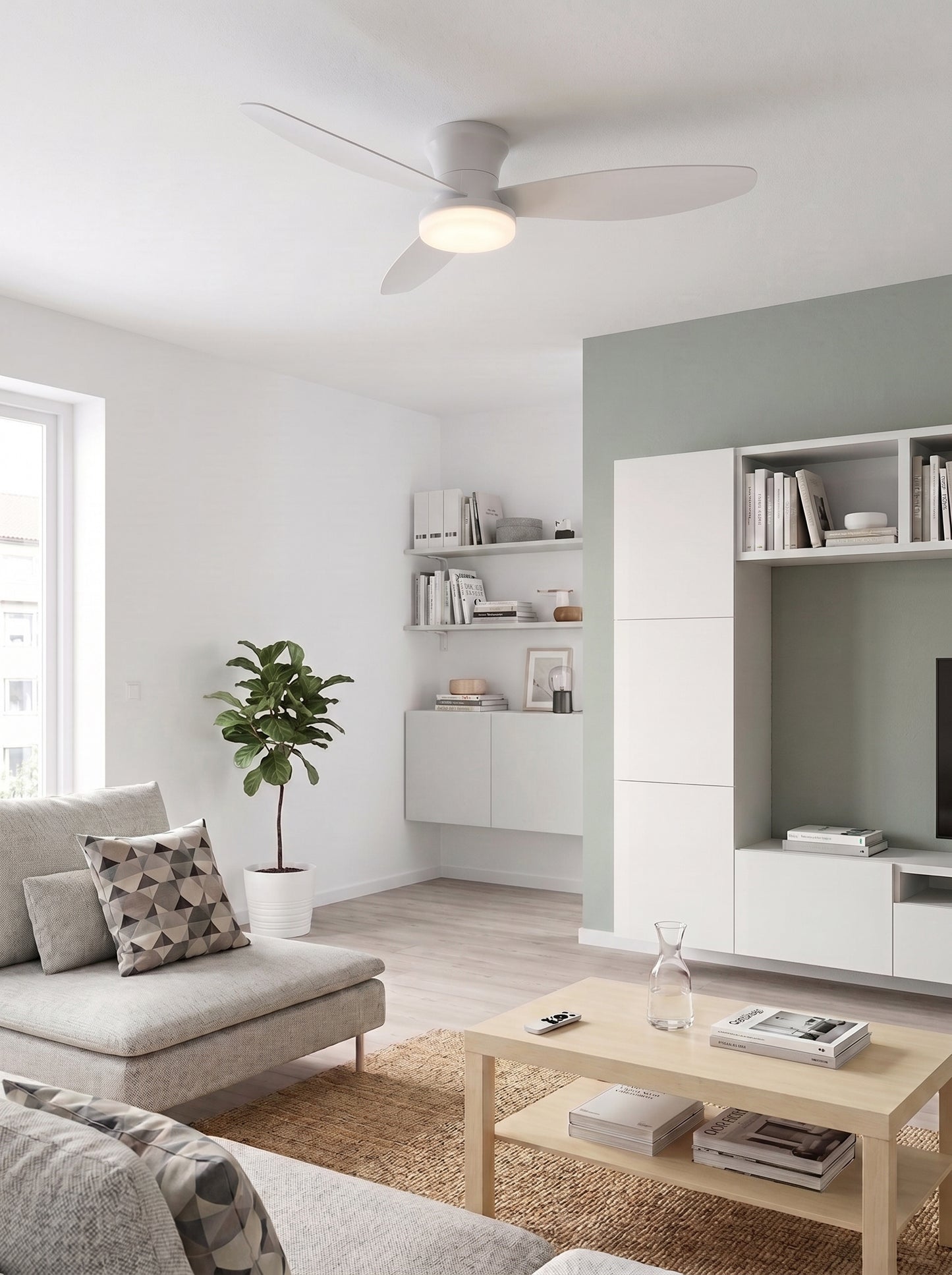 Plafonnier Ventilateur LED Design - VENTO