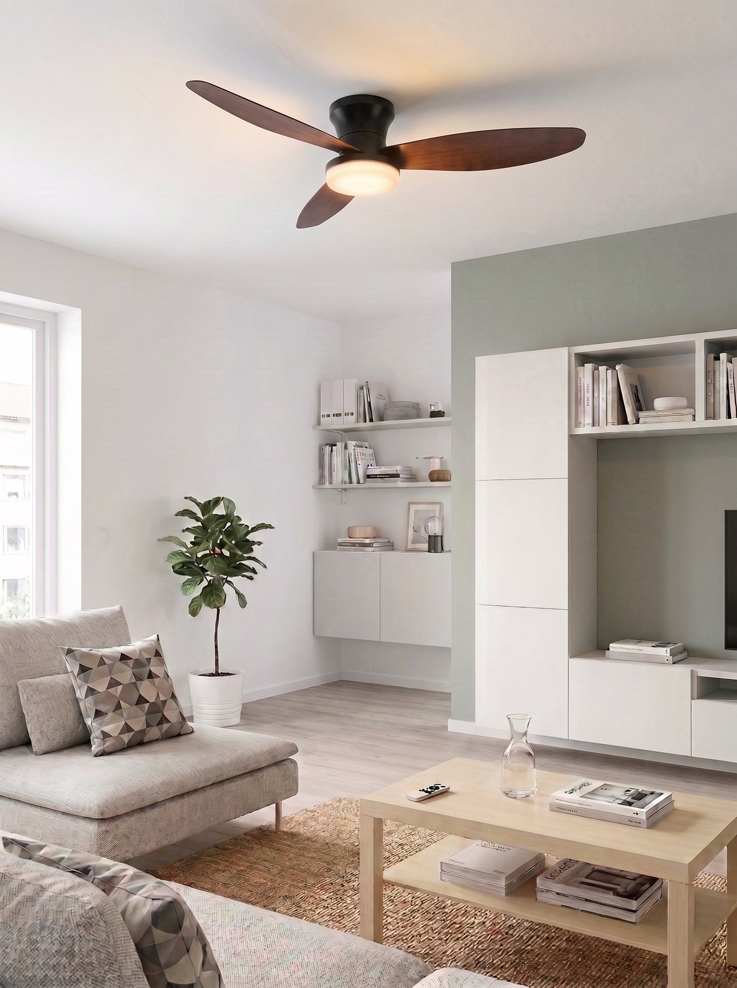 Plafonnier Ventilateur LED Design - VENTO