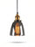 Suspension Luminaire en Verre Fumé - FUMEA