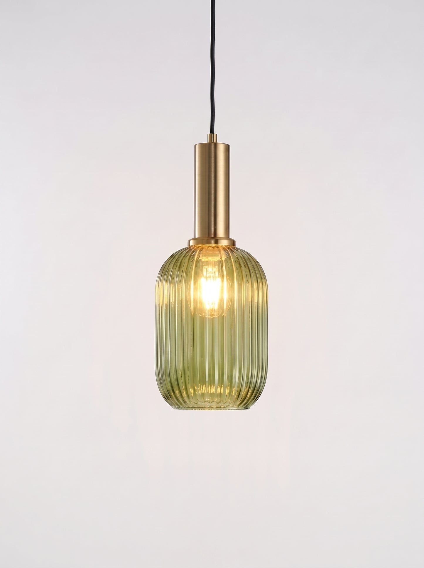 Suspension en Verre Strié Design Nordique - KURA