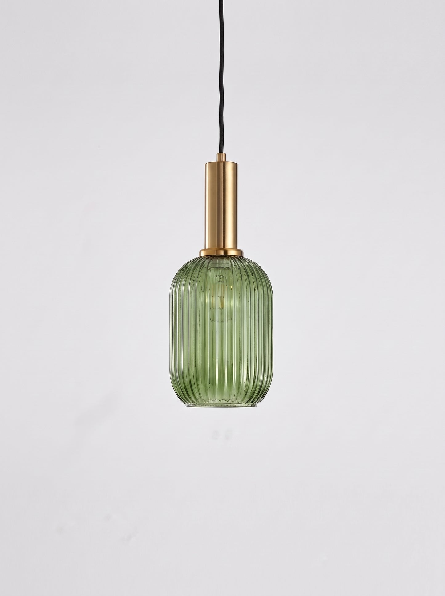 Suspension en Verre Strié Design Nordique - KURA