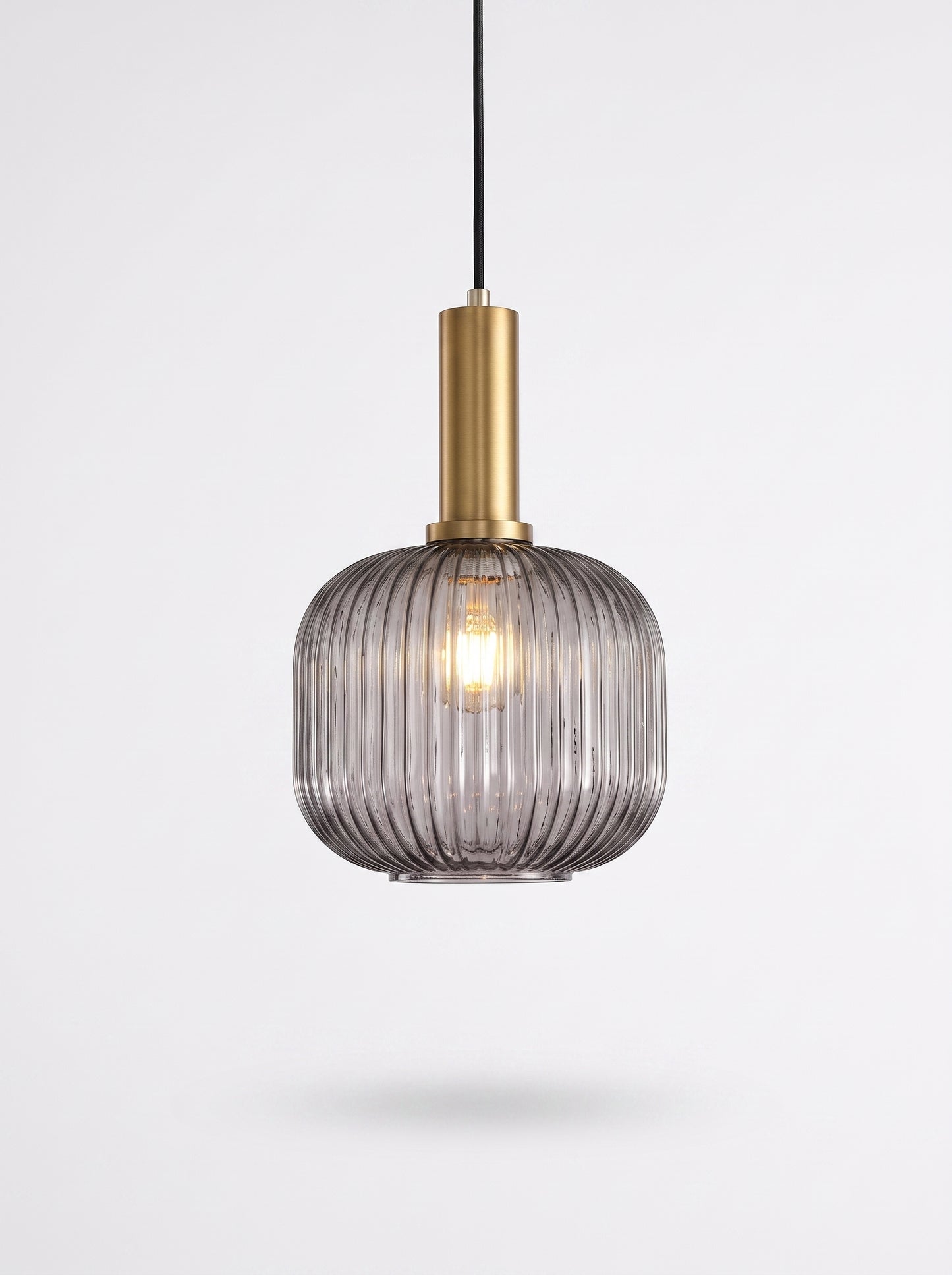 Suspension en Verre Strié Design Nordique - KURA