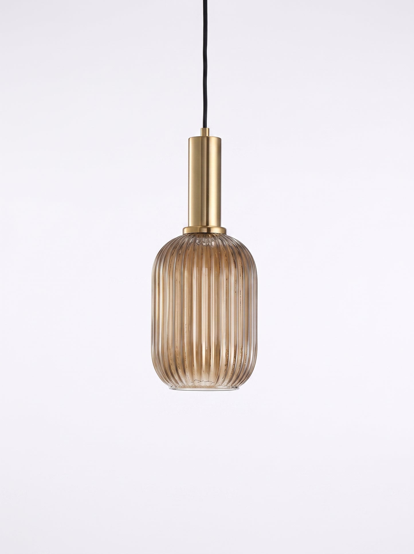 Suspension en Verre Strié Design Nordique - KURA