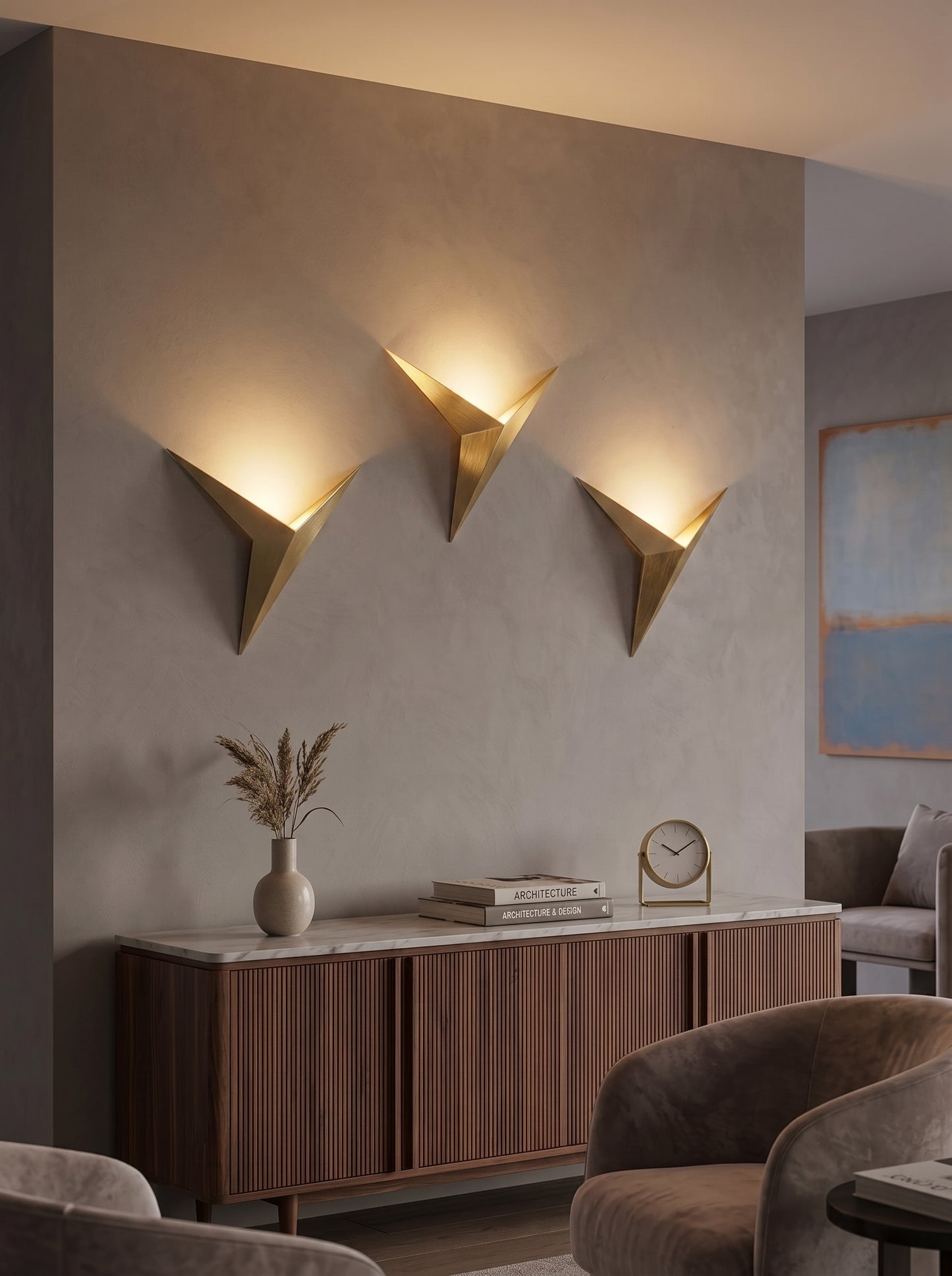 Applique Murale LED Triangulaire Design Minimaliste - KIRA