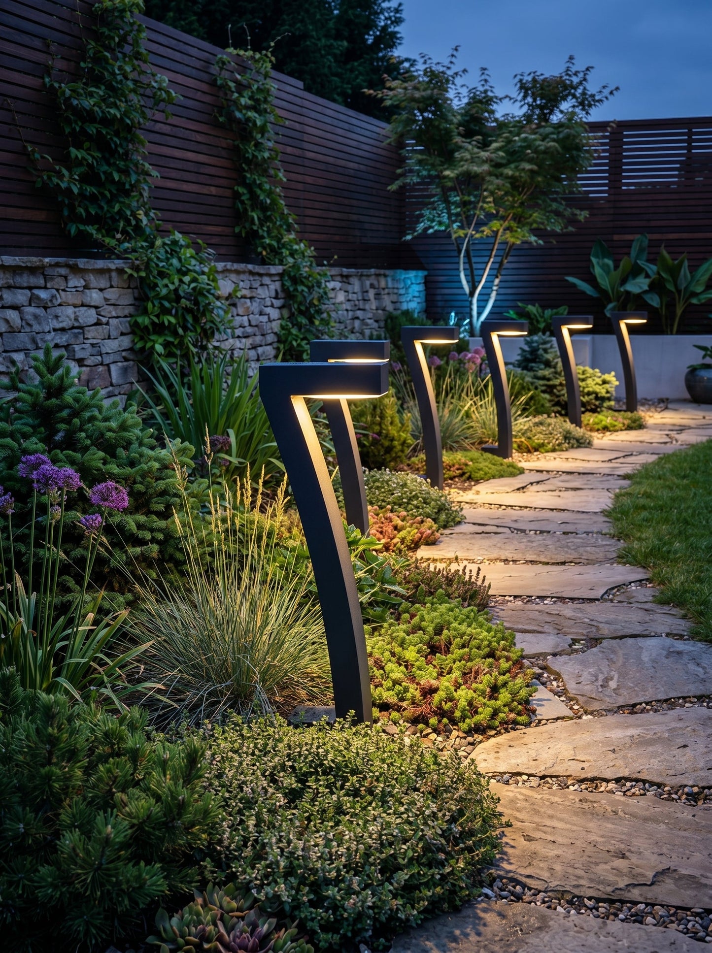 Lampe Extérieur Solaire Design - SEPTEM