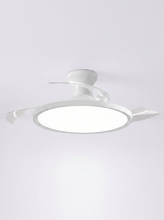 Plafonnier Ventilateur LED à Pales Rétractables - LUMENIS