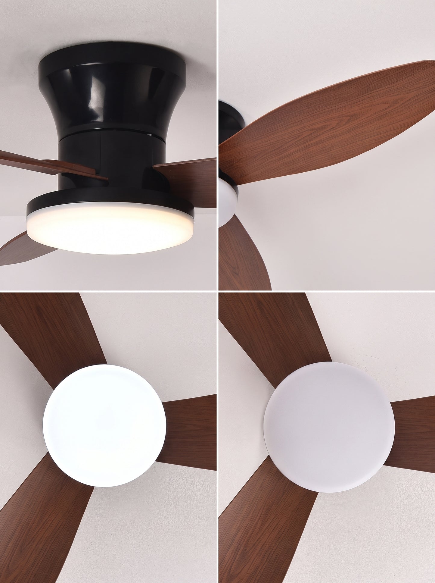 Plafonnier Ventilateur LED Design - VENTO