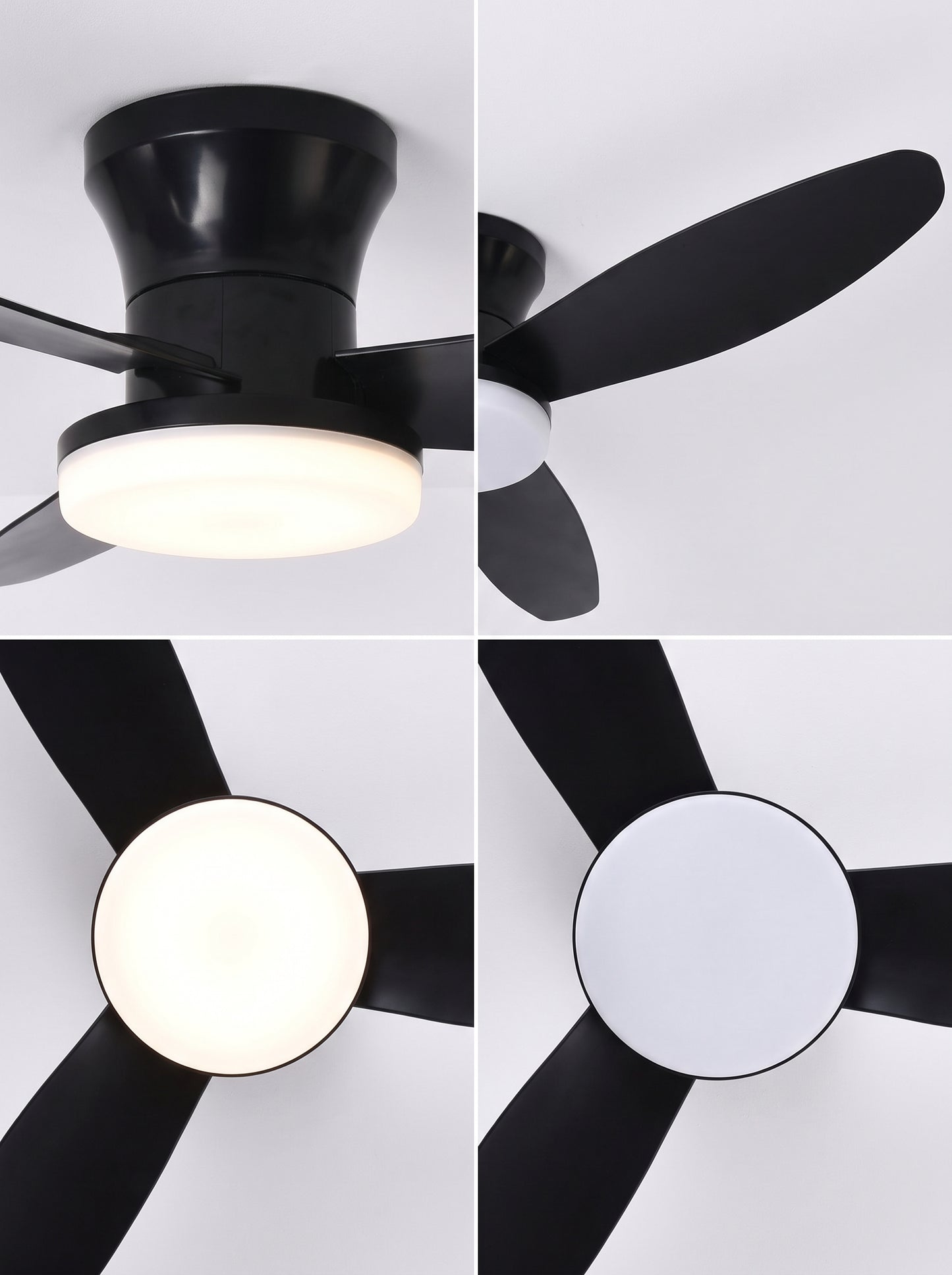 Plafonnier Ventilateur LED Design - VENTO