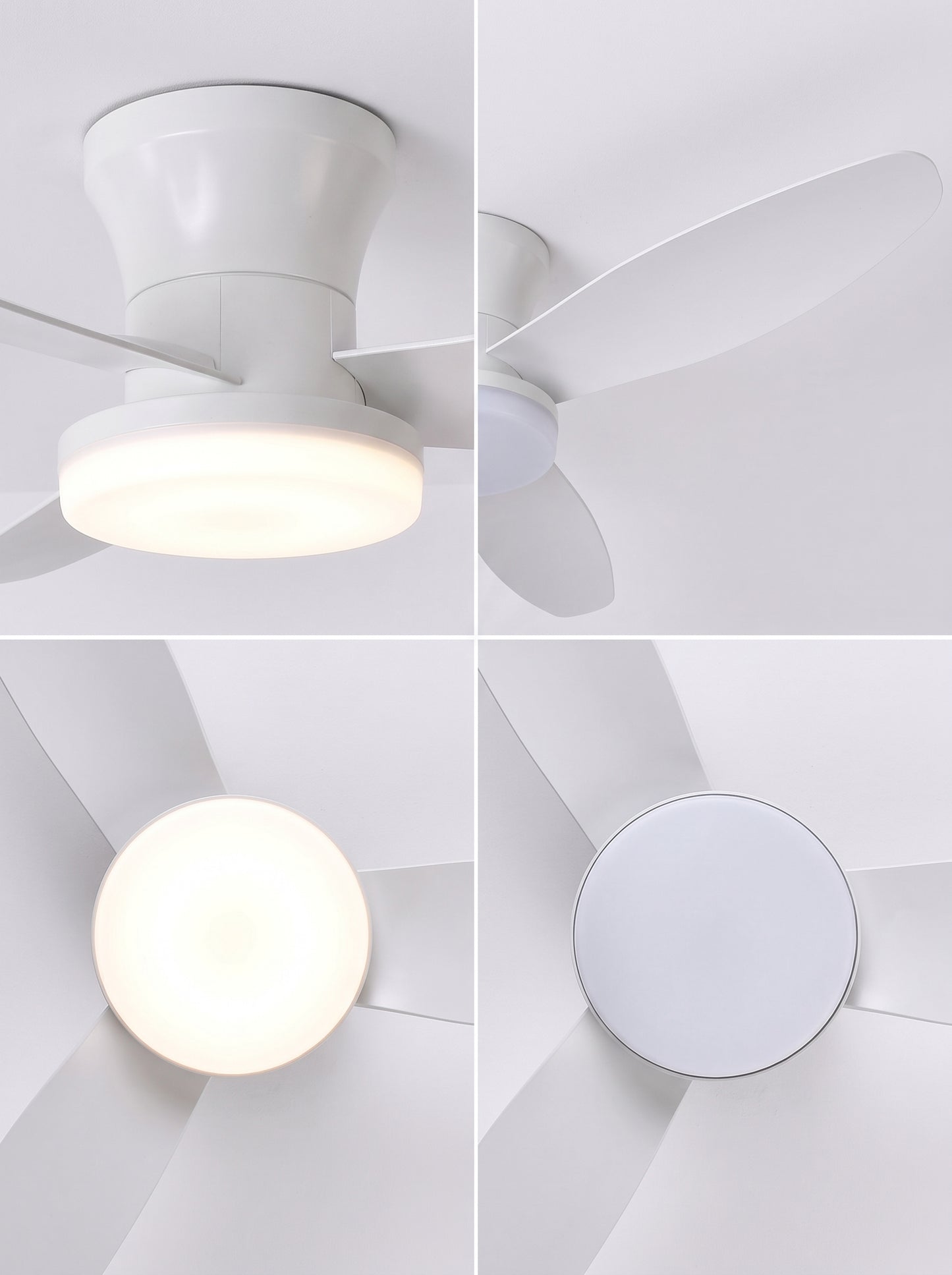 Plafonnier Ventilateur LED Design - VENTO