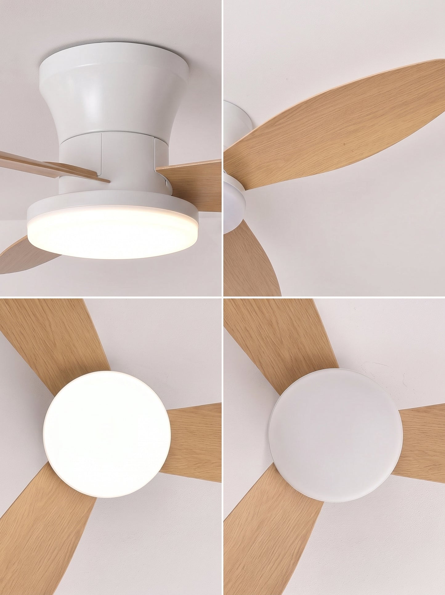 Plafonnier Ventilateur LED Design - VENTO