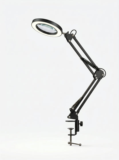 Lampe Loupe de Bureau Zoom x5 - LUXIRA