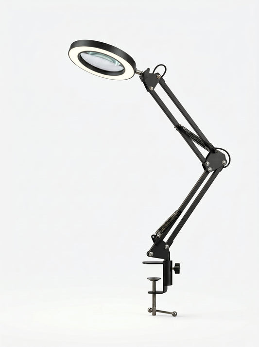 Lampe Loupe de Bureau Zoom x5 - LUXIRA