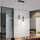 DINDALLED LED Pendant Light Restaurant Hanging Lamp Smart Remote Control Color Temperature Brightness Living Room Chandelier