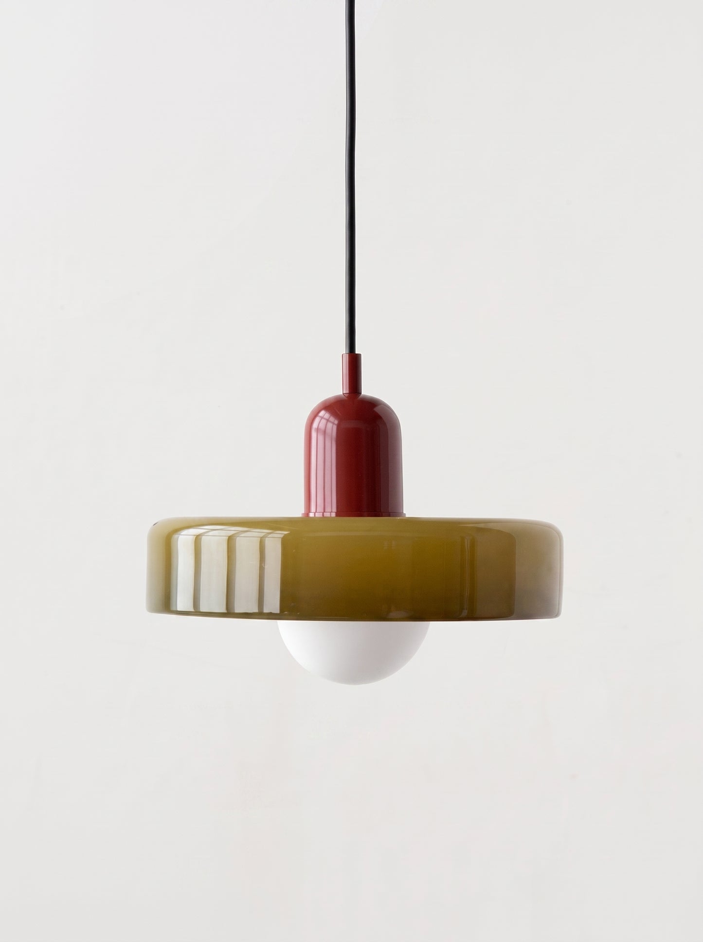 Suspension en Verre Soufflé Style Bauhaus - OTTO
