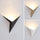 Modern Minimalist Triangle Shape LED Wall Lamps Nordic Style Indoor Wall Lamps Living Room Lights 3W AC85-265V Simple Lighting