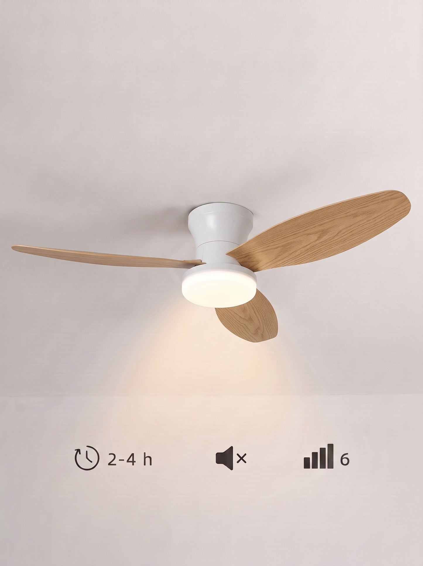 Plafonnier Ventilateur LED Design - VENTO