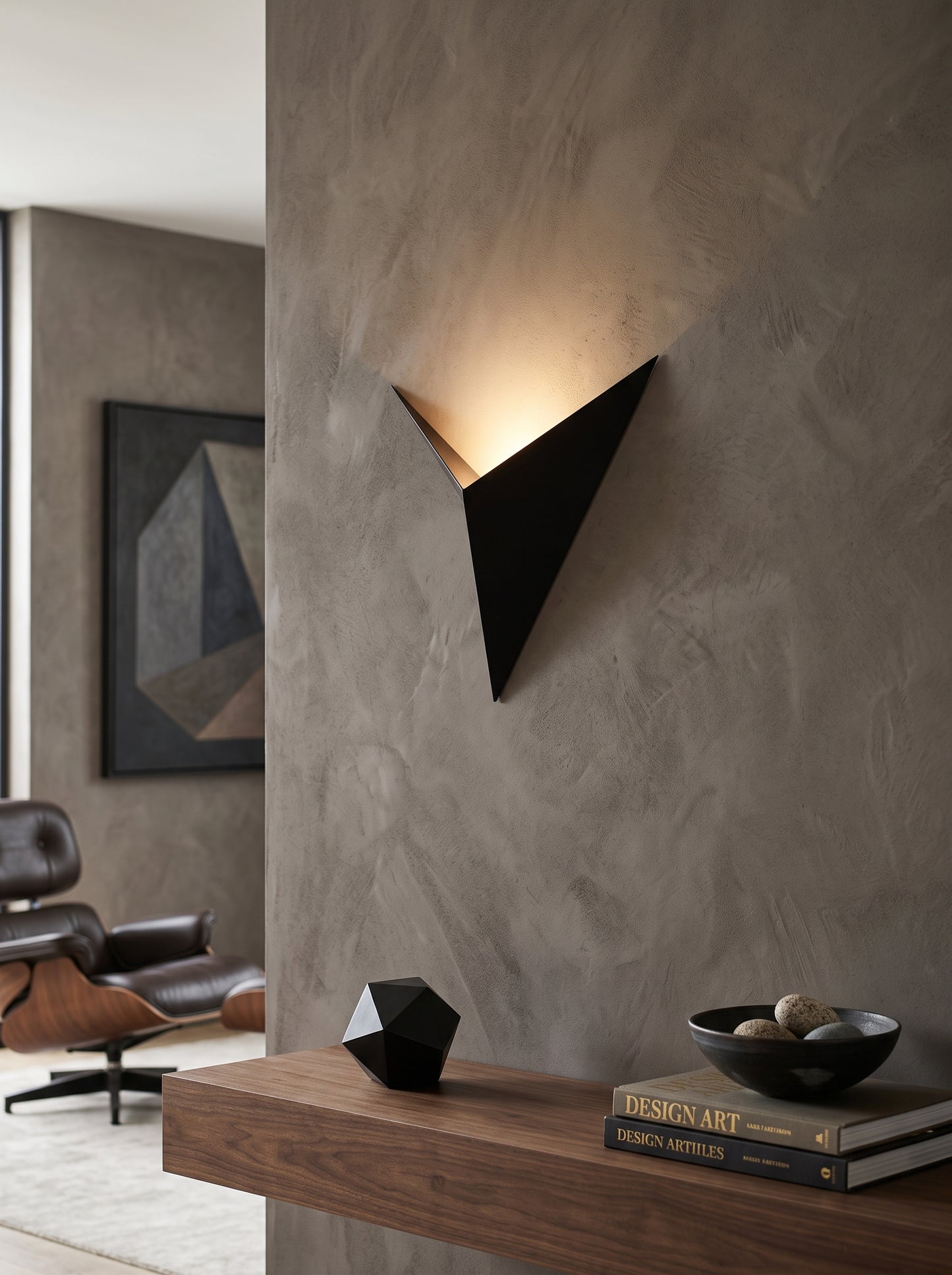Applique Murale LED Triangulaire Design Minimaliste - KIRA