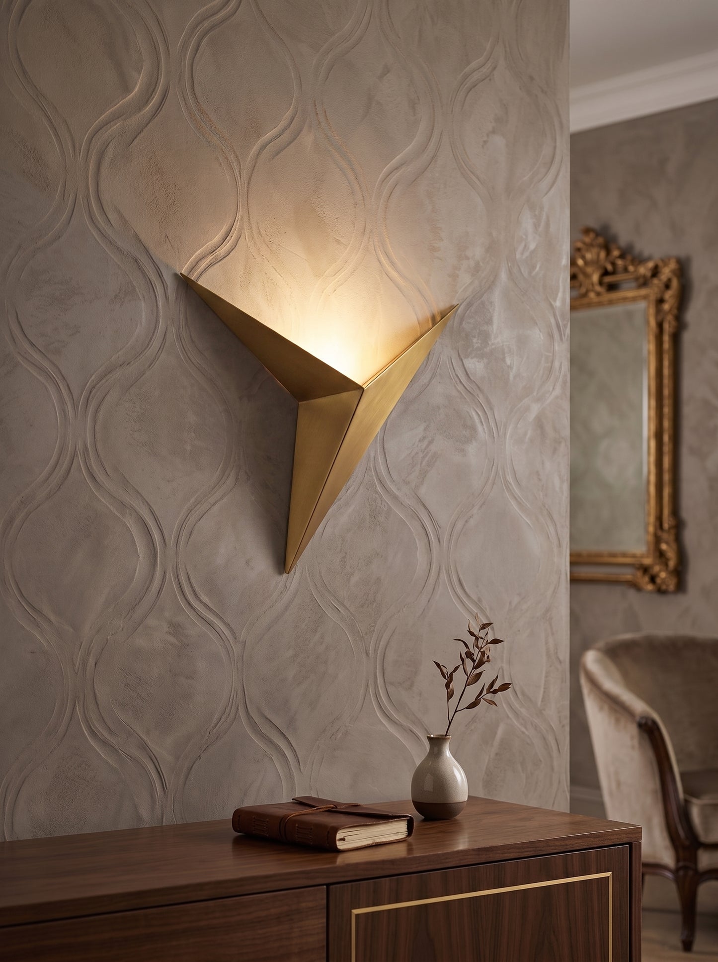 Applique Murale LED Triangulaire Design Minimaliste - KIRA