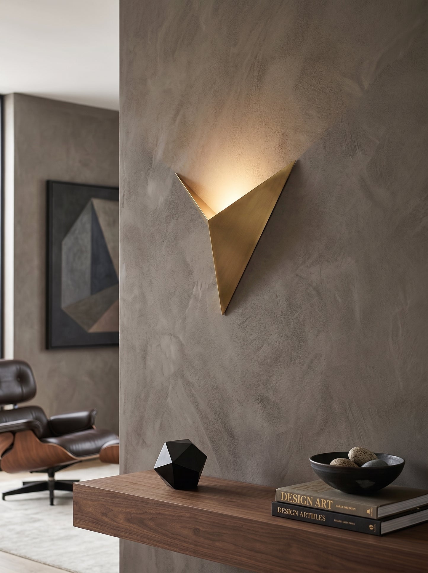 Applique Murale LED Triangulaire Design Minimaliste - KIRA