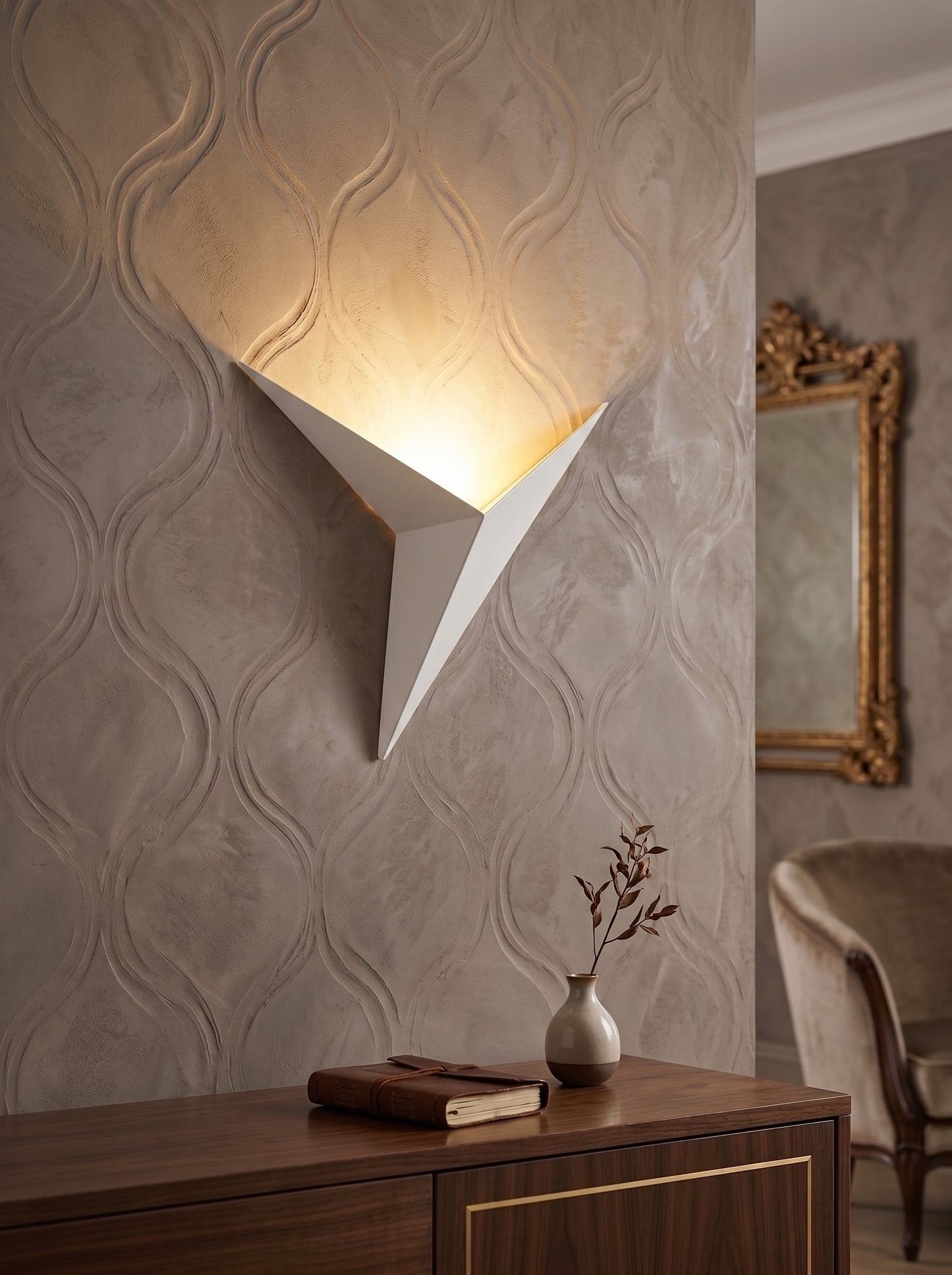 Applique Murale LED Triangulaire Design Minimaliste - KIRA