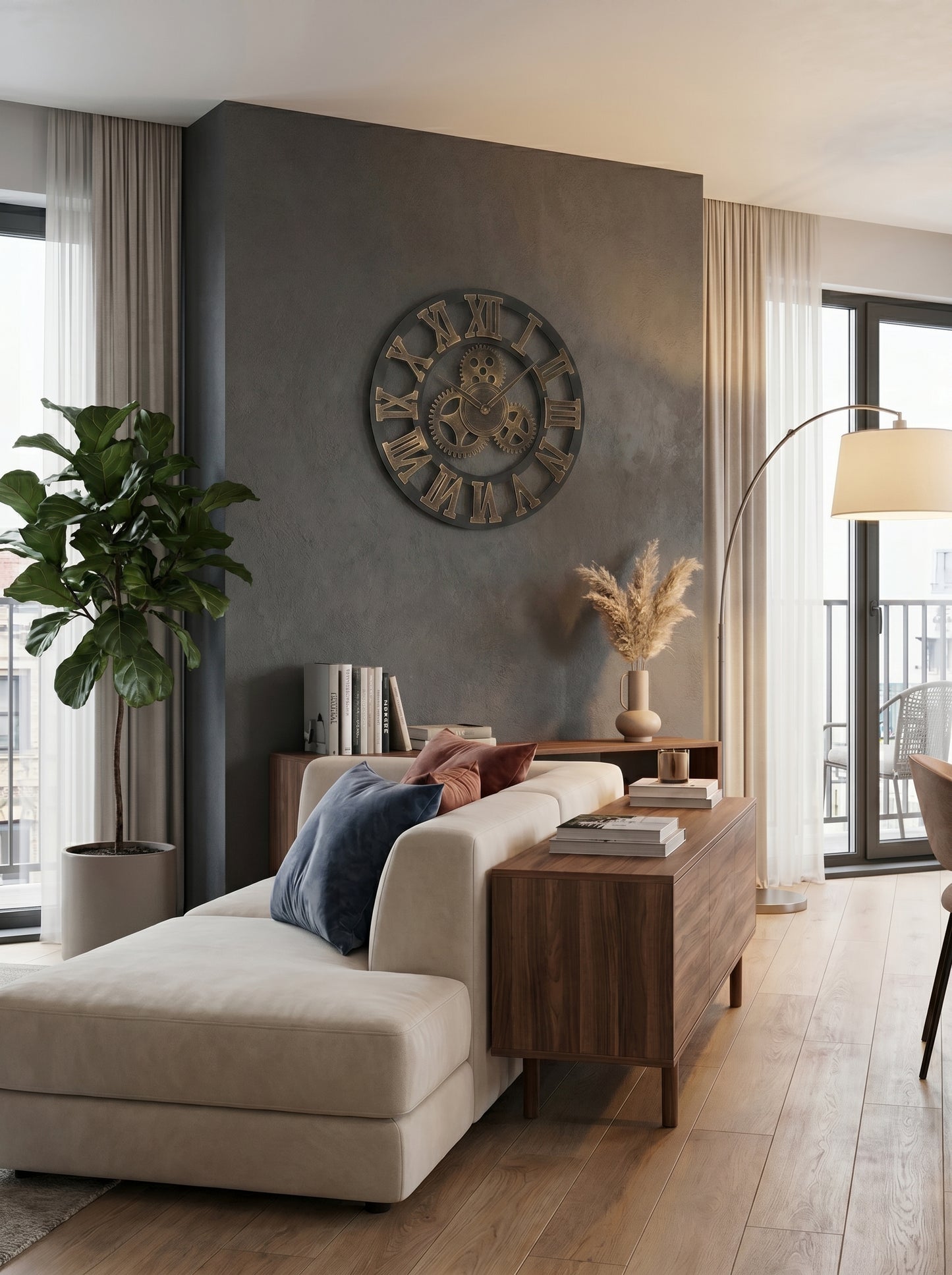 Horloge Murale Gage – Édition Atelier Industriel
