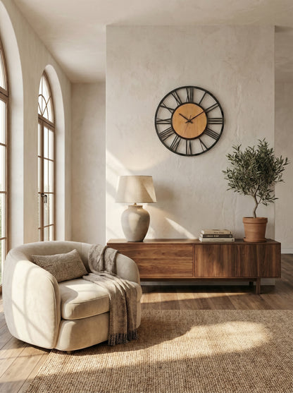 Horloge Murale Roma – Édition Héritage Studio
