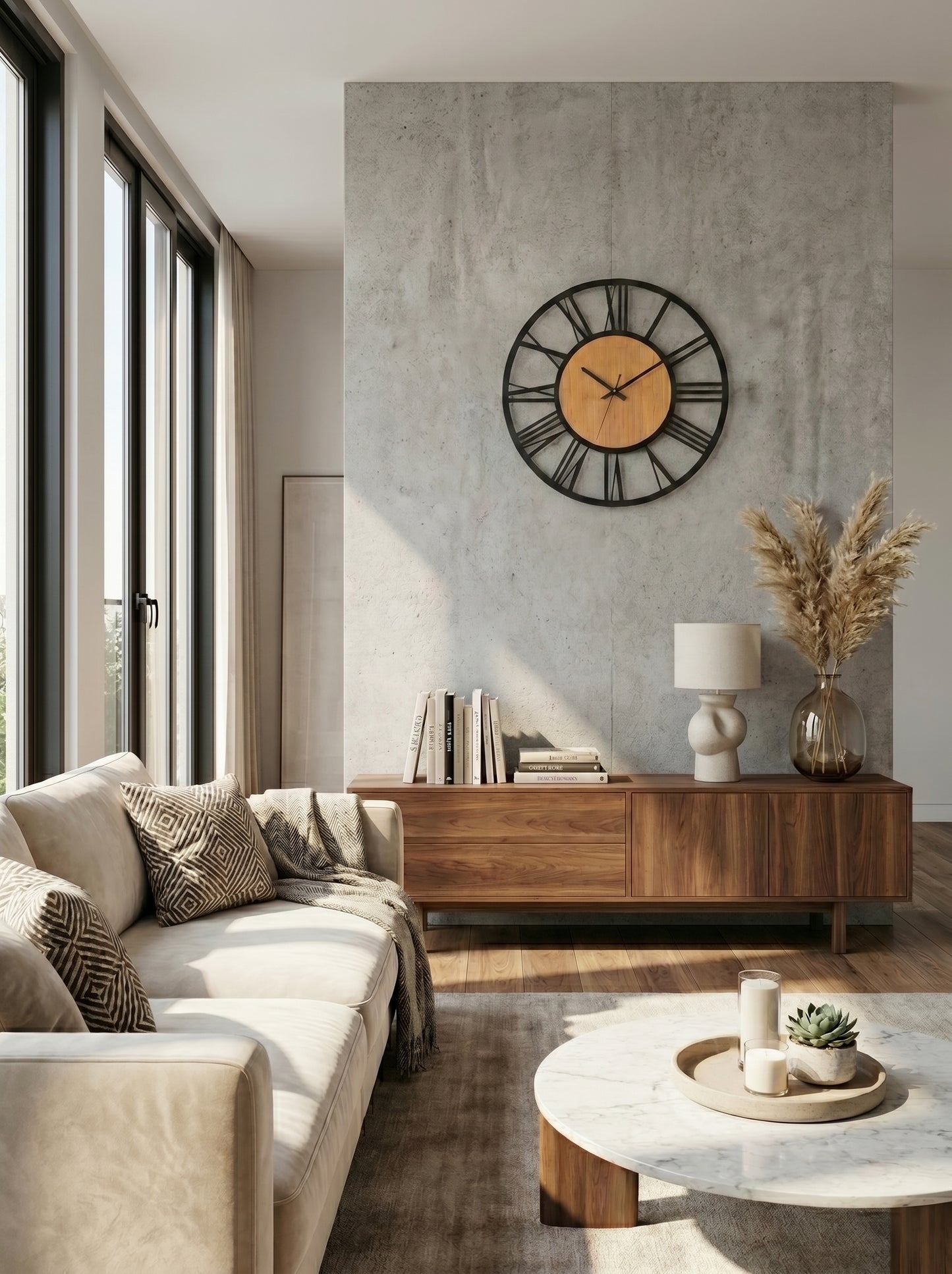 Horloge Murale Roma – Édition Héritage Studio