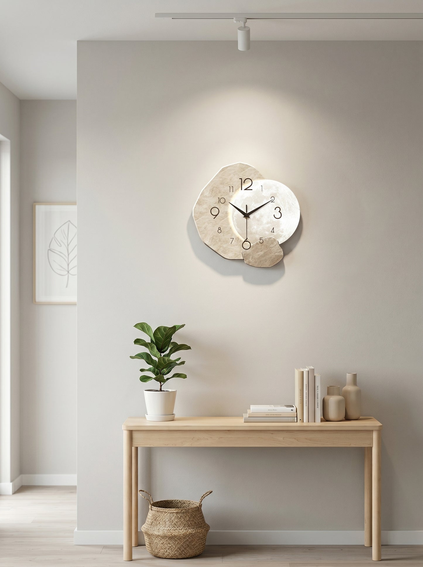 Horloge Murale Séléné – Édition Galerie Studio