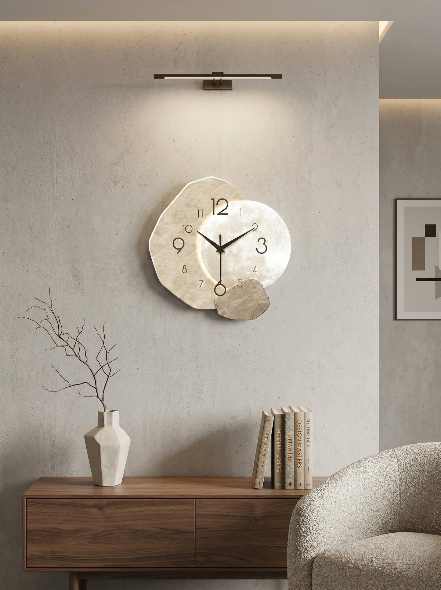 Horloge Murale Séléné – Édition Galerie Studio