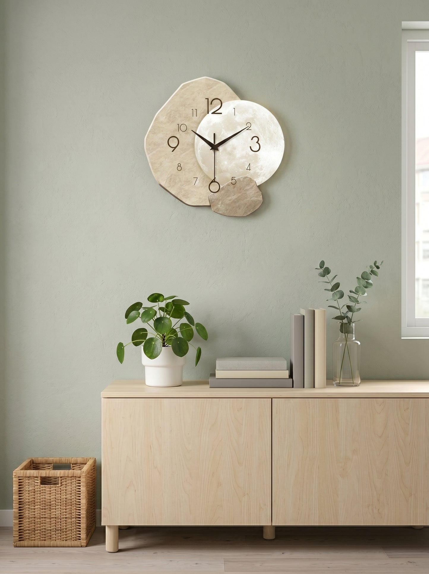 Horloge Murale Séléné – Édition Galerie Studio