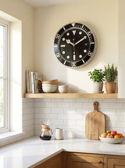 Horloge Murale Submariner – Édition Chrono Studio