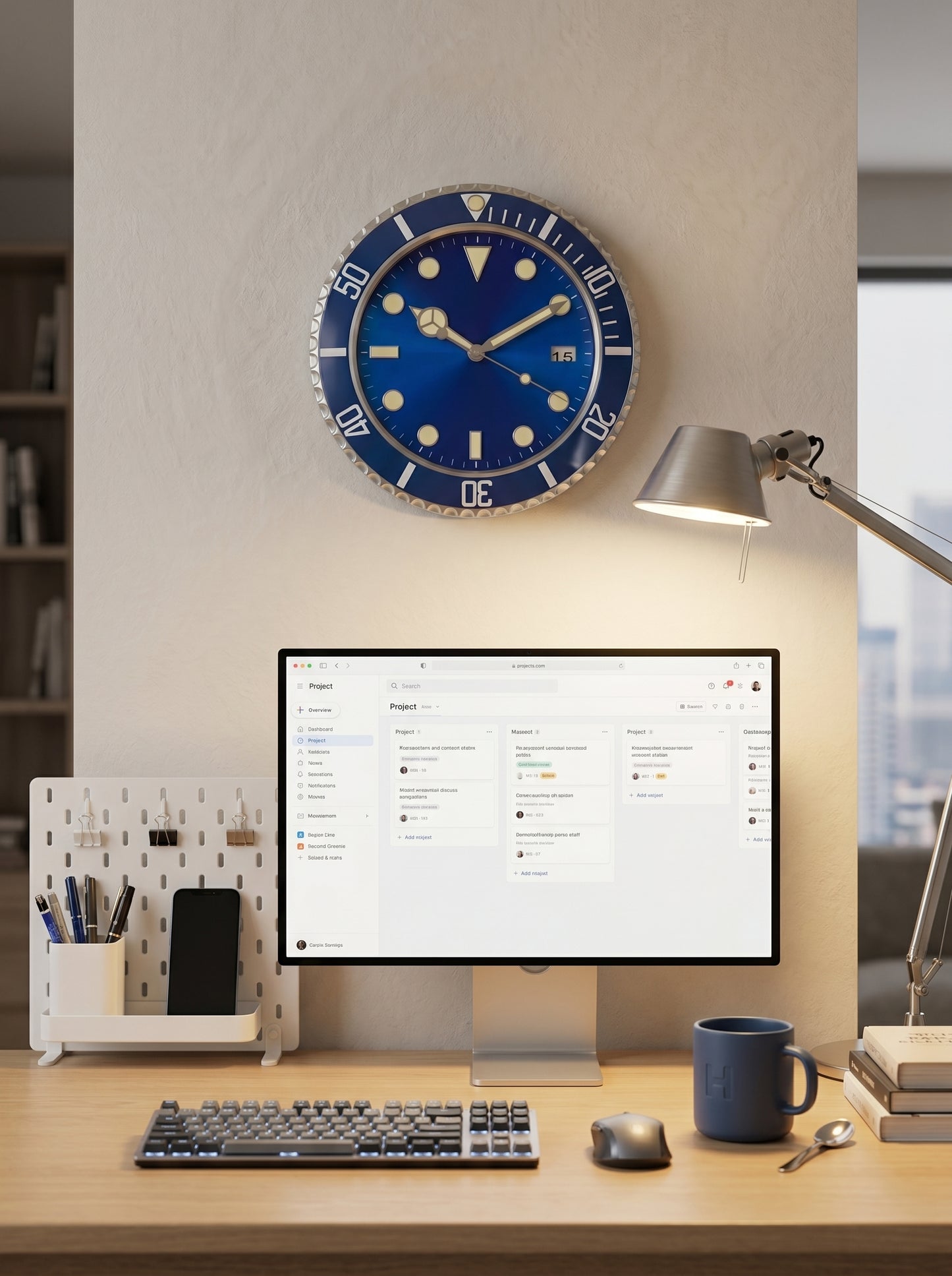 Horloge Murale Submariner – Édition Chrono Studio