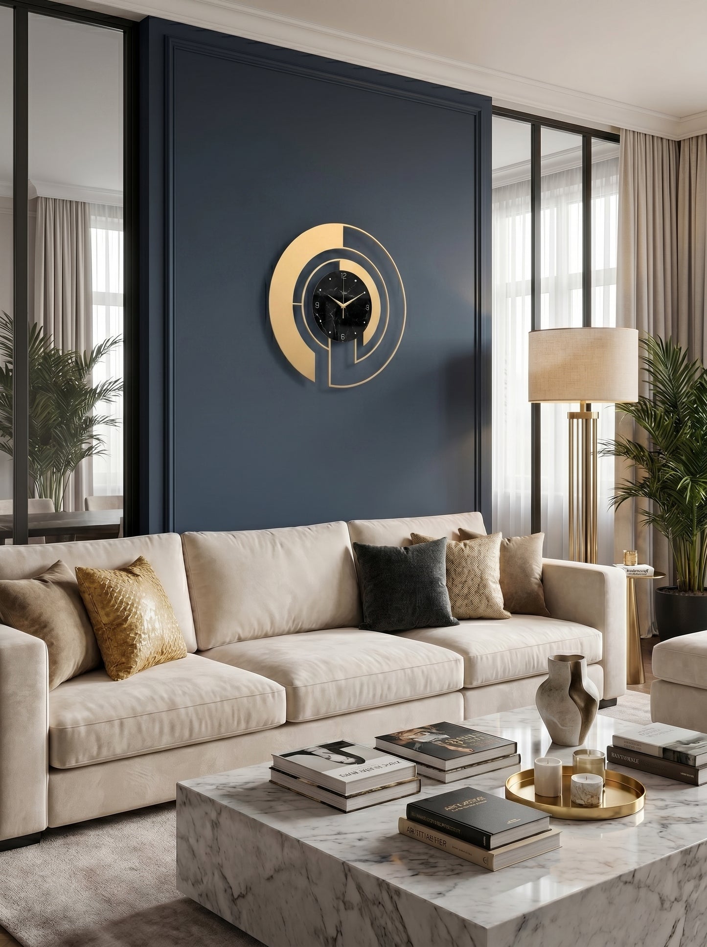 Horloge Murale Vega – Édition Métal Studio