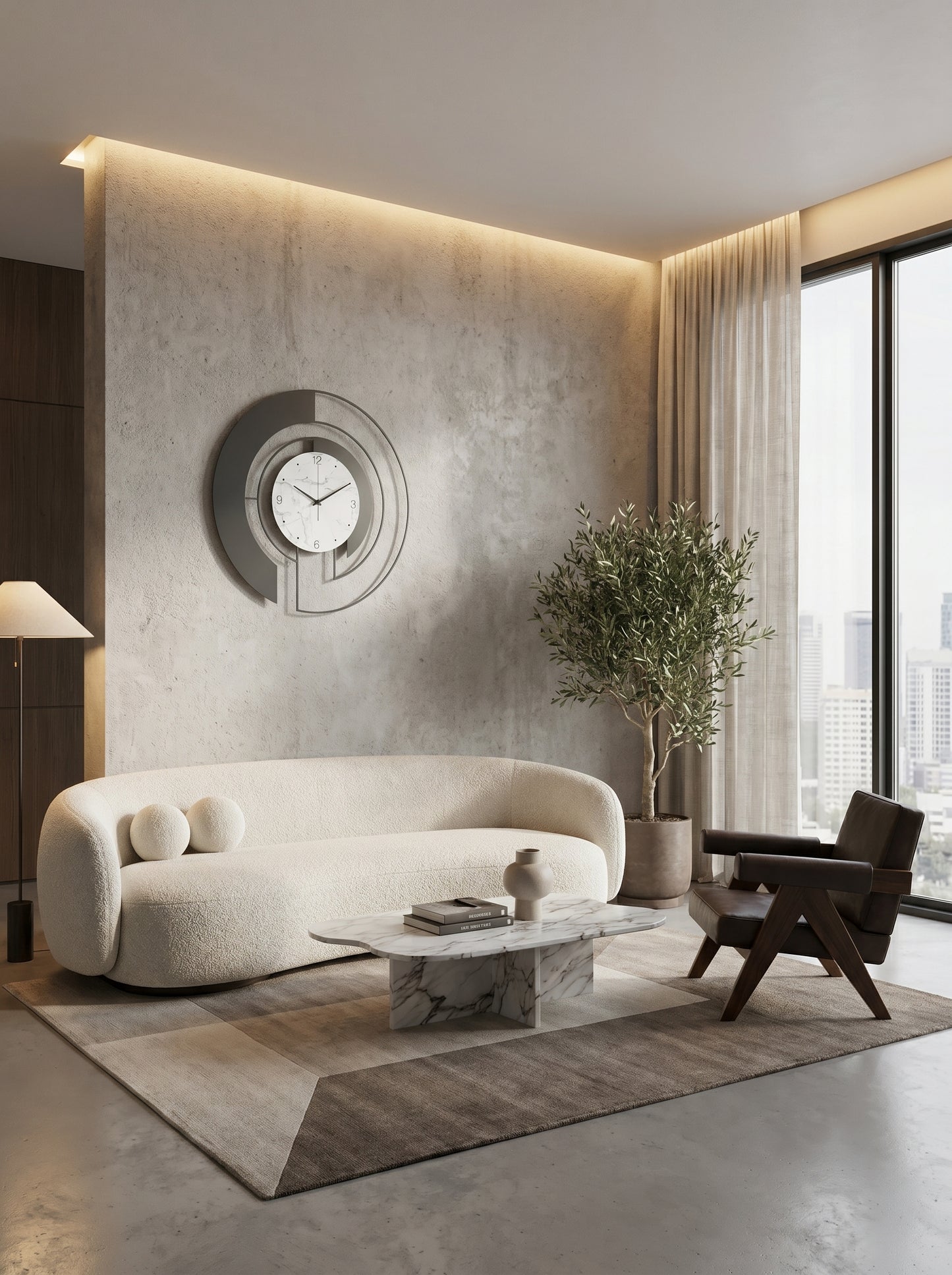 Horloge Murale Vega – Édition Métal Studio