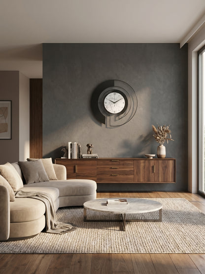 Horloge Murale Vega – Édition Métal Studio